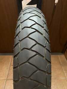 中古MCタイヤ 2019年製造 MICHELIN 2CT ANAKEE ADVENTURE 120/70R19 ミシュラン アナキー アドベンチャー 120 70 19 3819 A2024