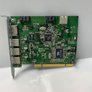 X1-5012108 BUFFALO IFC-PCI7ESAU2 USB2.0 4Port SATA 2Port Combo Card