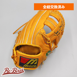 【全紐交換済み】 ミズノ ソフトボール用グローブ / 内野手用 型付け済み (mizuno グラブ) [WE319]