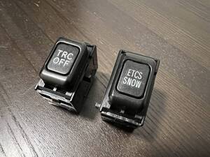 【1円〜】JZX100用 ETCS SNOW＆TRC OFFスイッチ【マークⅡ,チェイサー,クレスタ】