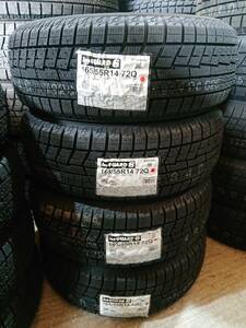 新品 未使用 165/55R14 4本 YOKOHAMA iceGUARD 6 iG60 冬タイヤ 2022年製 ルークスゼストAZワゴンワゴンR など