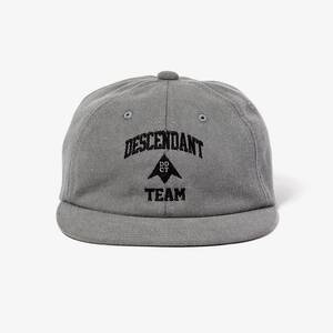 希少★新品本物【灰】★TEAM COLLEGE CAP チームカレッジ キャップ アーチロゴ 正規店購入 ディセンダント 限定 入手困難 DESCENDANT 20A/W