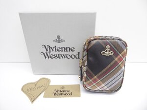 ヴィヴィアンウエストウッド Vivienne Westwood 箱付き ポーチ △WA6317