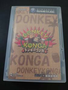ドンキーコンガ DONKEY KONGA ゲームキューブ 任天堂 ニンテンドー ゲーム ソフト NINTENDO GAME CUBE 中古 本体のみ