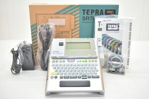 KING JIM TEPRA PRO SR750 ラベルライター 付属品 元箱付[キングジム][テプラプロ]24M