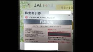 JAL 日本航空 株主優待券 コード通知のみ（2025年11月30日期限）