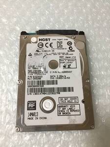 ★11395時間 HGST HTS545032A7E380 2.5インチHDD『正常判定』320GB