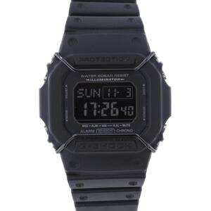 CASIO カシオ 時計 クオーツ/ボーイズ DW-D5600P ブラック Black rubber G-SHOCK 復刻モデル