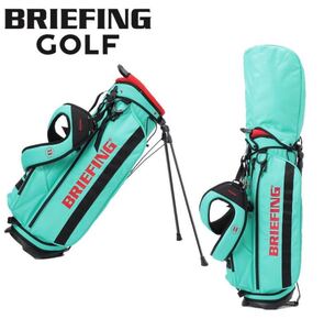 ★★送料無料 新品★★BRIEFING ブリーフィングゴルフ CR4#3スタンド式キャディーバック ミントブルー ホリデーコレクション