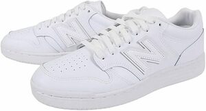 ◆ニューバランス（new balance） バスケットシューズ バッシュ 480L 3W BB480L3WD ホワイト×ホワイト　箱無し27㎝　未使用品