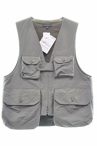 エンジニアードガーメンツ Engineered Garments Field Vest KHAKI XS フィールド ベスト ミリタリー コットン ナイロン カーキ240229