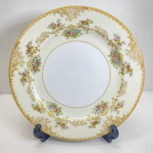 オールド ノリタケ Noritake プレート M JAPAN 1918〜1921年 ハンドペイント 皿 アンティーク コレクション インテリア