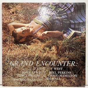 ●即決LP John Lewis / Grand Encounter Pj1217 j36941 米オリジナル、黒銀Pj Dg Mono ジョン・ルイス 