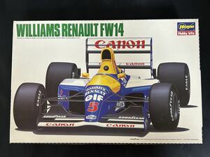 24052604 プラモデル WILLIAMS RENAULT FW14ウィリアムズ ルノー ハセガワ 1：24 CF-19 当時物 ほぼ未組立 