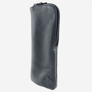 【中古】CHROME HEARTS クロムハーツ EYEWEAR CASE CHプラスパッチレザー眼鏡ケース ブラック