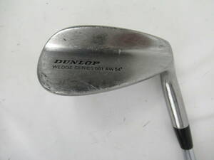 ★DUNLOP ダンロップ WEDGE SERIES 001 AW54°　ウェッジ A 純正スチールシャフト C424★レア★激安★中古★