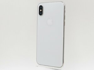 ◇ジャンク【SoftBank/Apple】iPhone X 64GB SIMロック解除済 MQAY2J/A スマートフォン シルバー