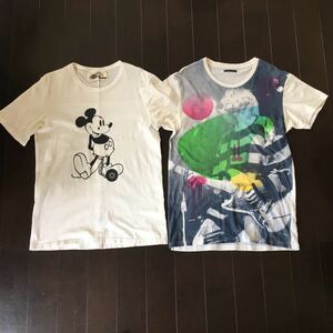 美品　ブランドTシャツ２枚セット　BIAS BEAMS /半袖Tシャツ /S～Mサイズ相当