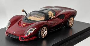 PEAKO64 DE TOMASO P72 Soul Red 1/64 (63800) (peakomodel,デトマソP72)