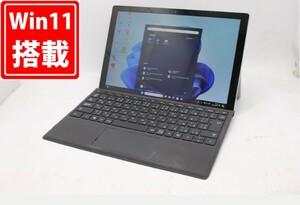 中古 2K対応 タッチ 12.3型 Microsoft Surface Pro6 Windows11 八世代 i5-8350U 8GB NVMe 256GB-SSD カメラ 無線 Office付 管:1724m