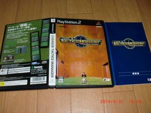 中古 PS２ J.LEAGUE TACTICS MANAGER 即決有 送料180円