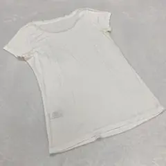 《ジャイロ 》M　レディース　キレイ目にも◎　ワンポイントデザイン　Tシャツ