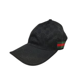 GUCCI グッチ キャップ 200035 KQWBG L ブラック