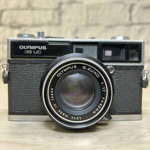 ●【YH-0906】中古品 OLYMPUS オリンパス 35 UC レンジファインダー フィルムカメラ G.ZUIKO F1.7 42mm【レターパックプラス可】