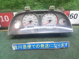 日産 ステージア 25RS FOUR WGNC34 C34 後期 純正 スピード メーター 速度計 AT用 動作OK 79,290km レンズに傷有り 現状販売 中古