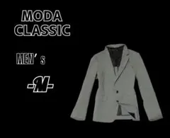 メンズM◇MODA CLASSIC◇テーラードジャケット gray