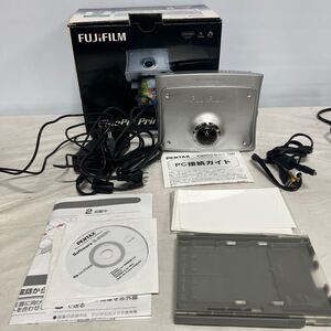 SKUS 369▲ FUJIFILM 富士フィルム Finepix プリンタ QS-7 通電のみ確認済み やや傷や汚れあり