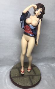 1/6中古フィギュア、雨宮皐月、国内正規品、服パーツ欠品、小道具欠品、台座あり、箱なし