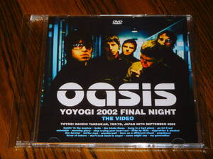 新品 OASIS / YOYOGI 2002 FINAL NIGHT: THE VIDEO Liam Gallagher Noel Gallagher