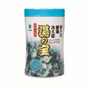 紀陽除虫菊 湯の宝 ジャスミンの香り 丸ボトル 700g まとめ買い15個セット N-0067