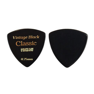 PICKBOY GP-04BL/075 Vintage Classic Black 0.75mm ギターピック×10枚