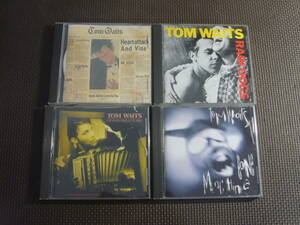 ユ）CD4枚セット■トム・ウェイツ　TOM WAITS　いろいろアルバムまとめ　中古