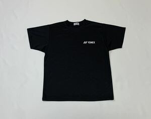 YONEX ヨネックス // 半袖 プリント ドライ Tシャツ (黒) サイズ S