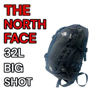 North Face ビッグショットCL ブラック　リュック　バックパック　32