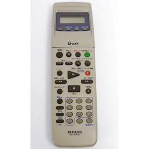 【中古】AIWA ビデオリモコン RC-ZVR08 [管理:1150022844]