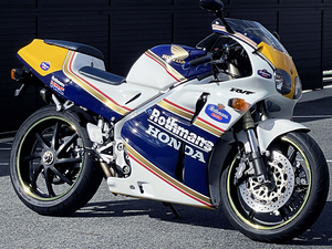 RVF400 NC35 ★動画★ Rothmans外装・MORIWAKI製マフラー・POSH製リミッターカット装備 車検R7年11月 4913 検索）VFR400R