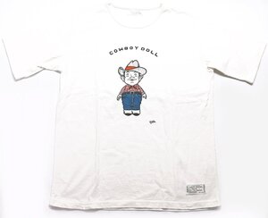 ORGUEIL × LUCKY RUDY (オルゲイユ × ラッキールーディー) Printed Tee / コラボレーションTシャツ OR-9060C ホワイト size 38