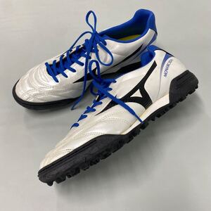 SU■ MIZUNO ミズノ サッカー トレーニングシューズ MONARCIDA モナルシーダ P1GD172209 白 青 ホワイト ブルー メンズ 27cm トレシュー