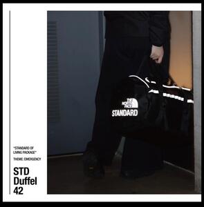 美品 THE NORTH FACE STANDARD STD Duffel 42 ザ ノースフェイス スタンダード ダッフル バッグ ボストン バッグ BLK 700fill supreme