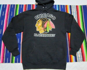 １９８９年製 Chicago Black Hawks シカゴ ブラックホークス アイスホッケー スウェット パーカー ビンテージ KINGS OILERS ICE HOCKEY NHL