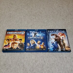 洋画　Blu-ray Disc　MARVEL　FANTASTIC4　ファンタスティック4フォー　超能力ユニット&銀河の危機　3枚セット