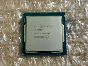 【intel Core i7-9700 3.00GHz】CPU　1円スタート売り切り　ジャンク　中古　動作PC分解救出品　送料全国一律２3０円