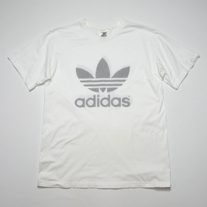 USA規格 アディダス トレフォイル Tシャツ L ホワイト 白 ADIDAS WHITE