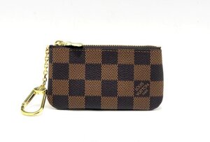 【質】★極美品★ルイヴィトン/ LOUIS VUITTON ダミエ ポシェット クレ N62658 コインケース・キ－ケース★