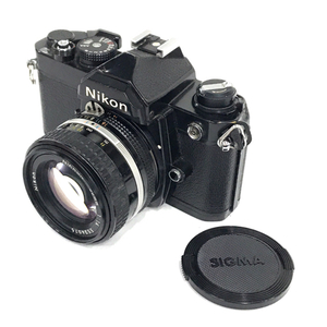 1円 Nikon FM NIKKOR 50mm 1:1.4 一眼レフ マニュアルフォーカス フィルムカメラ 光学機器