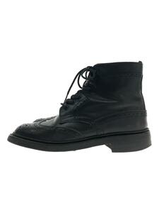 Tricker’s◆ブーツ/US5.5/BLK/レザー/834797